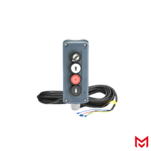 bouton de commande industriel verrouillable up stop down ip65